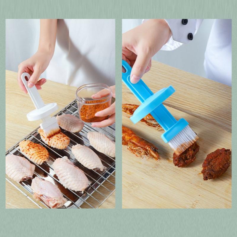 Silicone Bottle Brush High Temperature Resistant Portable Barbecue Oil Brush Household Baking Oil Brush Pancake Brush Oil Tool