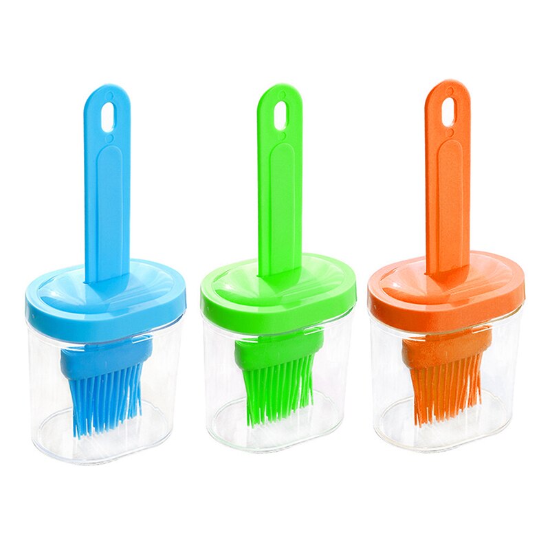 Silicone Bottle Brush High Temperature Resistant Portable Barbecue Oil Brush Household Baking Oil Brush Pancake Brush Oil Tool