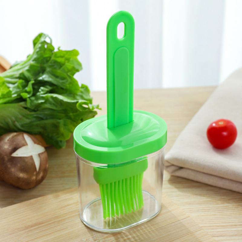 Silicone Bottle Brush High Temperature Resistant Portable Barbecue Oil Brush Household Baking Oil Brush Pancake Brush Oil Tool